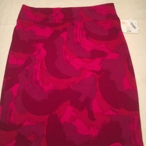 LulaRoe Cassie Skirt Pink